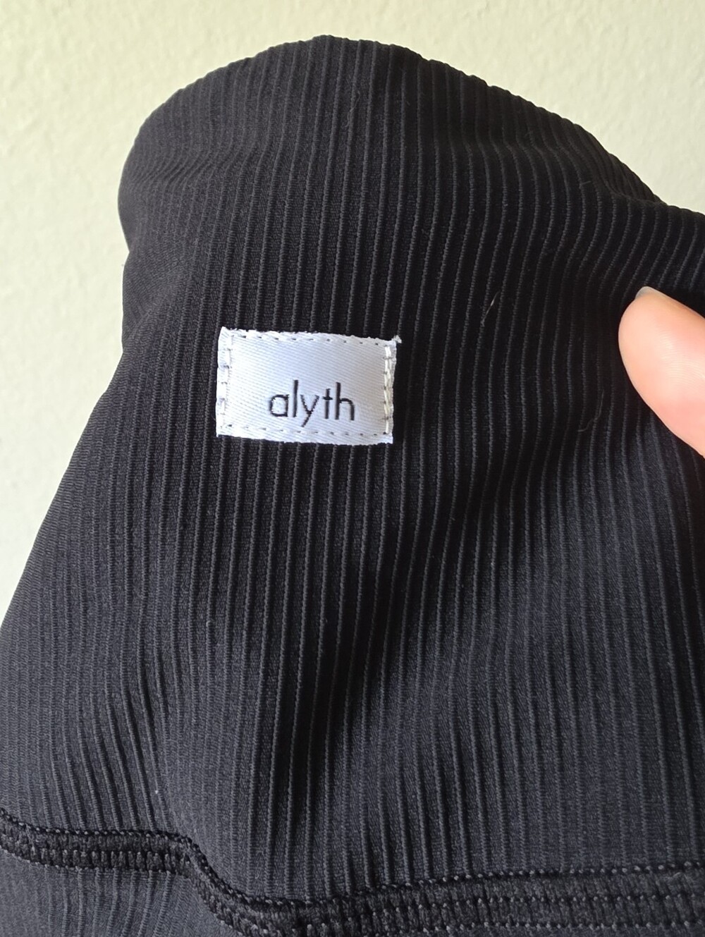 Alyth Dynamic Devoted Lite Legging Ribbed In Black Size Small - Picture 4 of 6